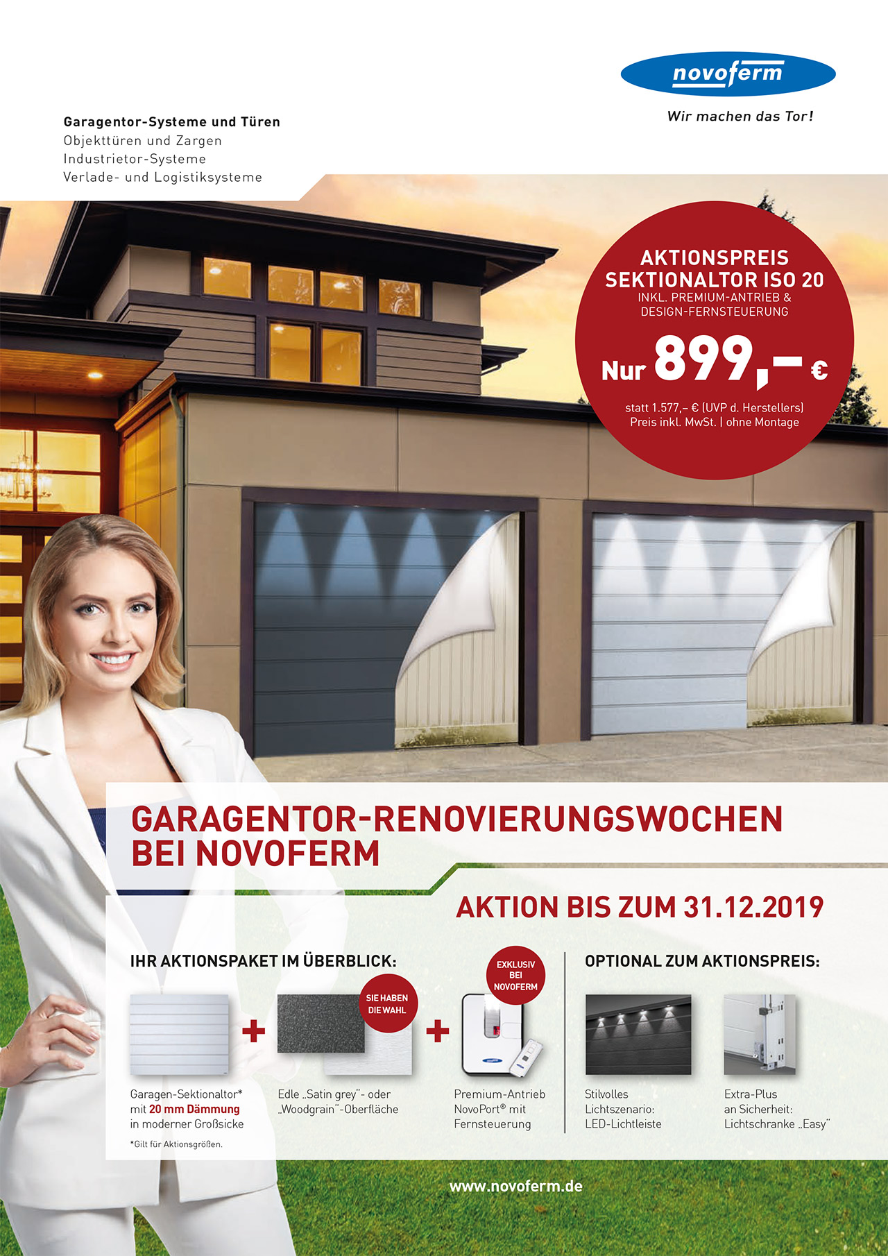 Metallbau Köstner - Garagentore auf höchstem Niveau