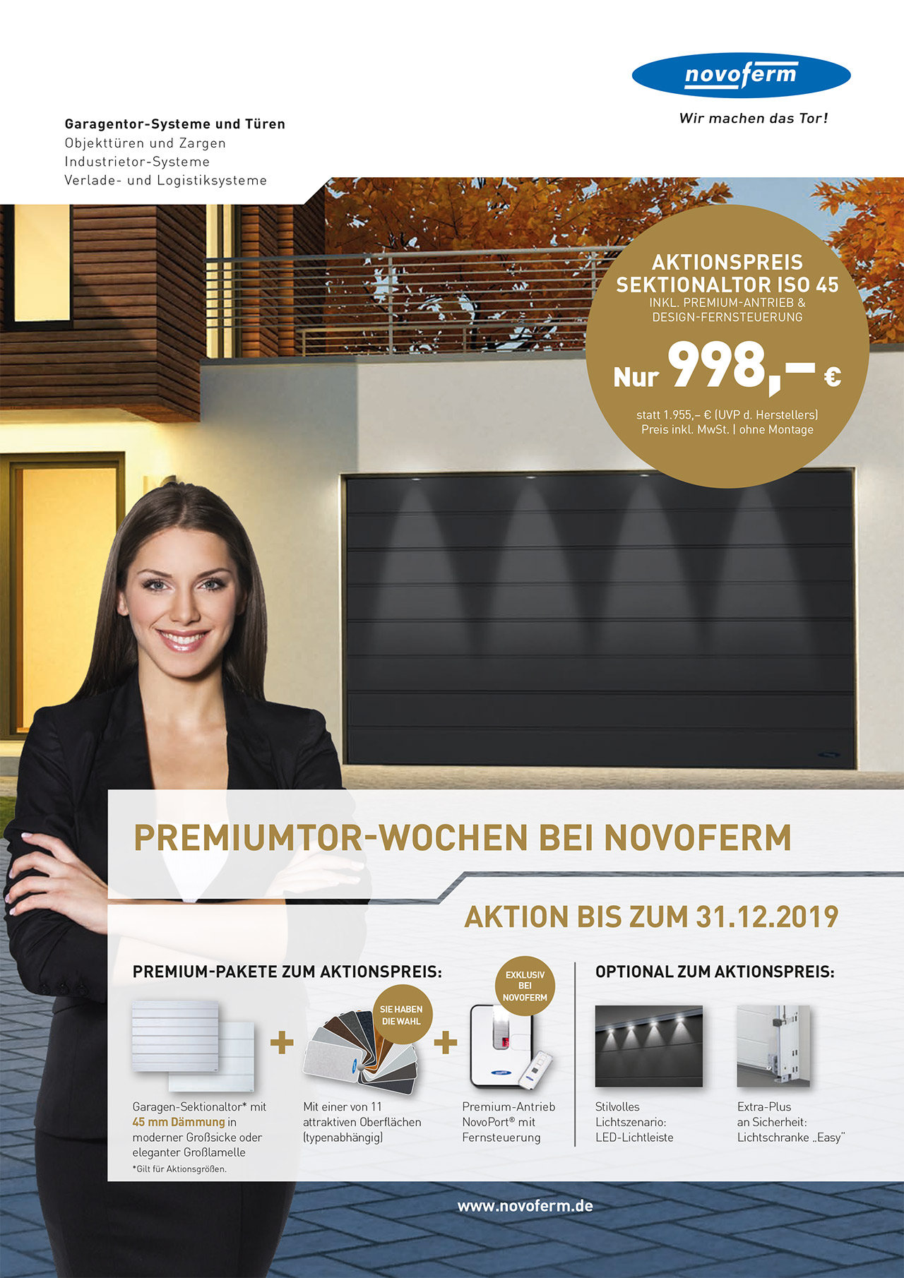 Metallbau Köstner - Garagentore auf höchstem Niveau